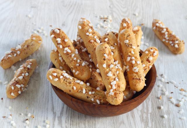 Fingers au sucre perlé et amandes