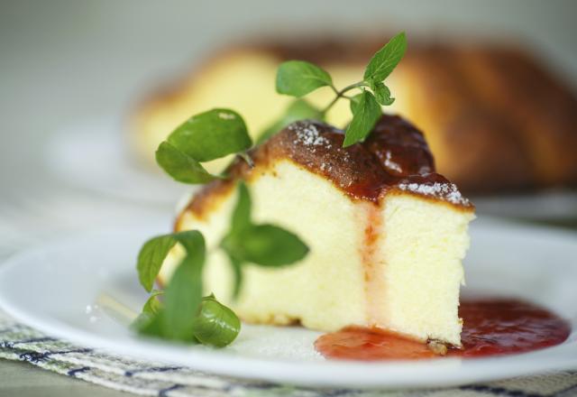 Gâteau de semoule au caramel