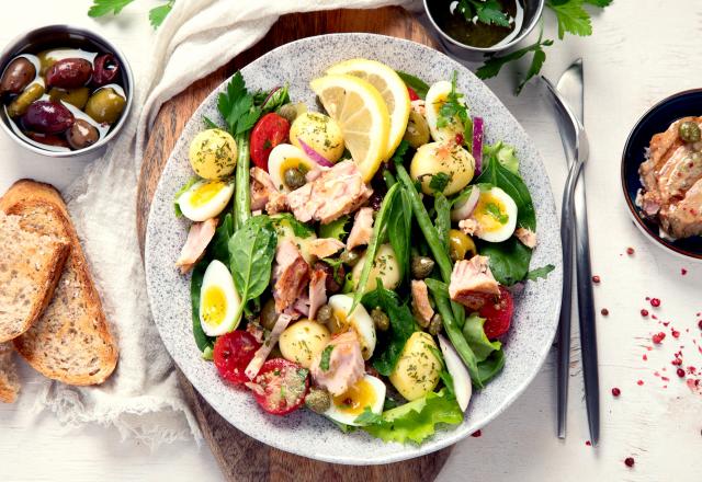 Philippe Etchebest propose sa version de la salade niçoise, gourmande et économique