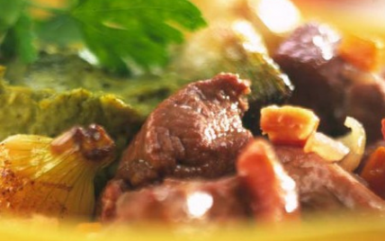 Civet de porc au vin rouge