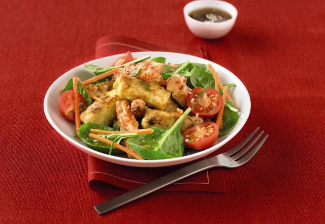 Salade de tofu et carottes