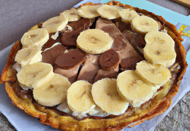 Galette des roi choco-banane