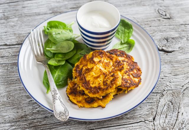 Galettes de patates douces façon rosti