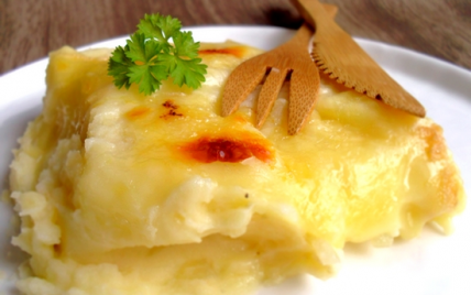 Purée Gratinée au Maroilles