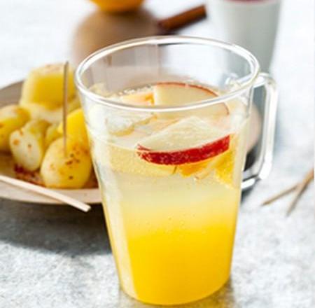 Sangria d'hiver et ses papas Bravas