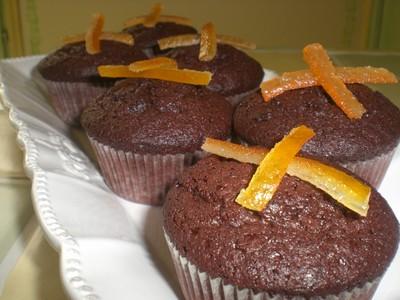 Muffins chocolat / orange