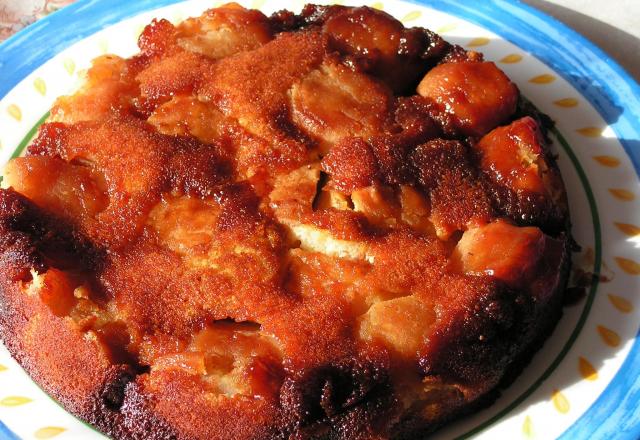 Gâteau tatin renversé