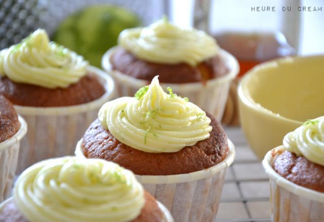 Fairy cakes miel et citron vert