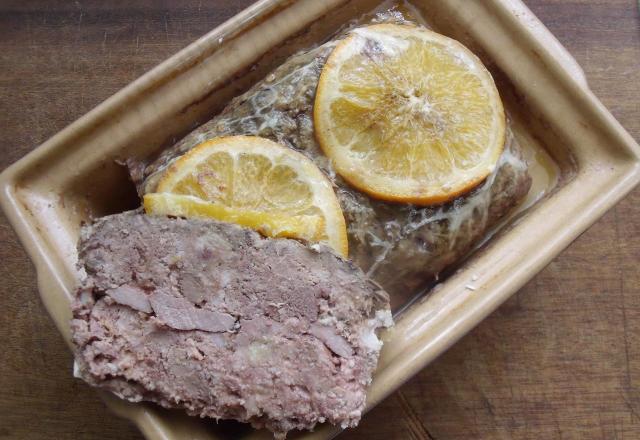 Ma terrine de canard à l'orange