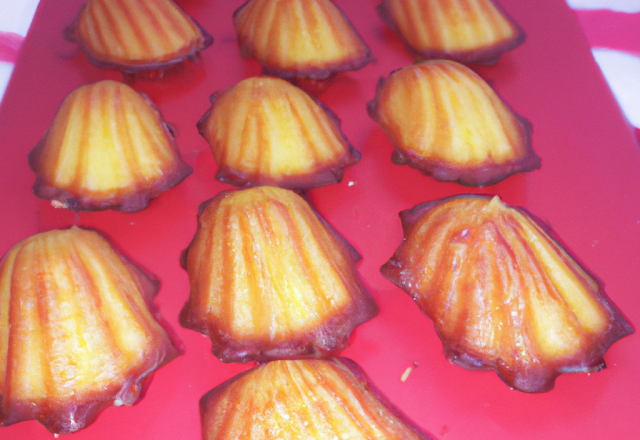 Petits gâteaux au miel "façon madeleines"