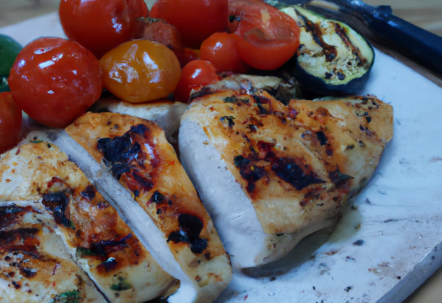 Poulet grillé