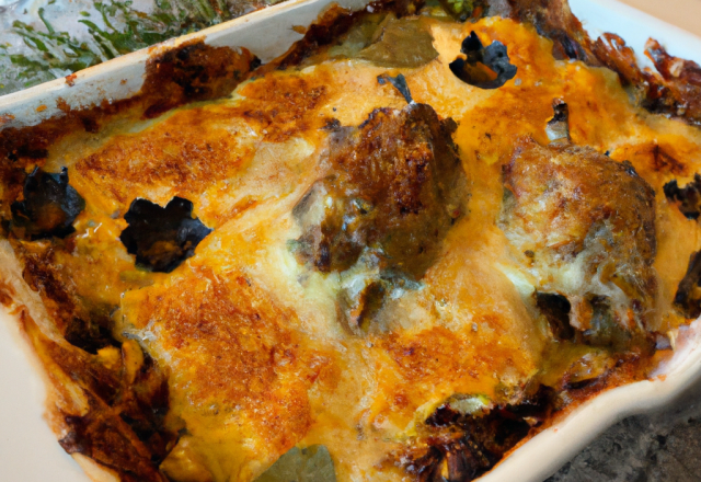 Gratin de lapin