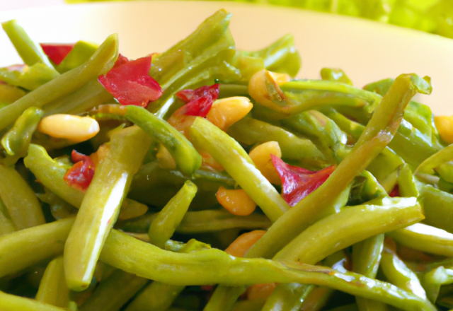 Haricots de Soissons en salade