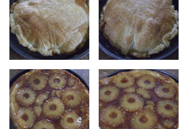 Tarte tatin à l'ananas