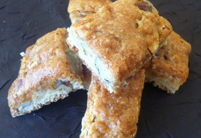 Croquants aux amandes au miel