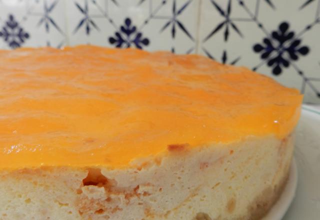 Cheesecake aux abricots maison