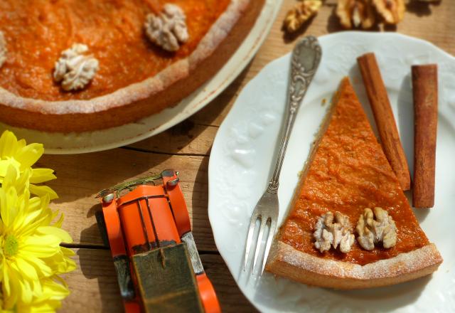 Tarte au potimarron maison