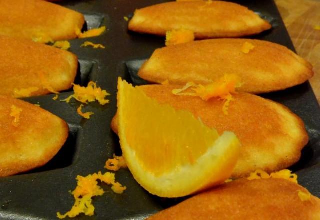 Madeleines à l'orange