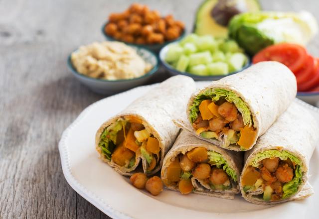 Pas le temps de cuisiner ? Laissez-vous tenter par cette recette de wrap saine rapide et efficace