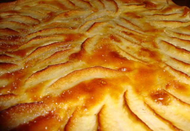 Tarte aux pommes et mascarpone