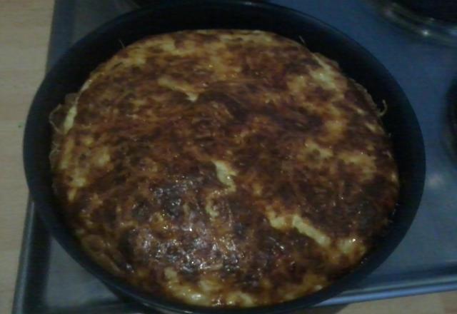 Quiche au saumon et poireaux