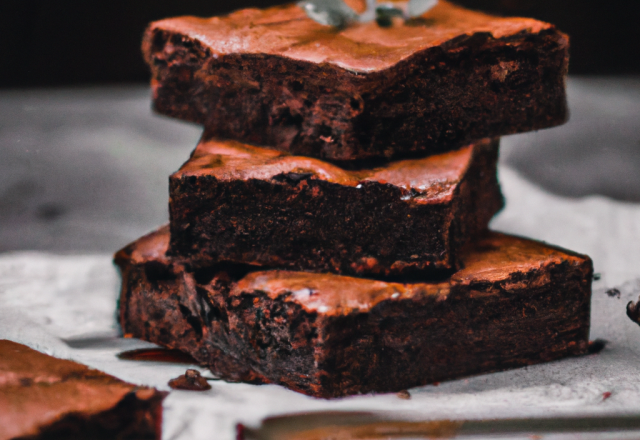 Brownies au chocolat noir