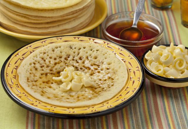 Crêpes mille-trous ou crêpes marocaines (Baghrirs)