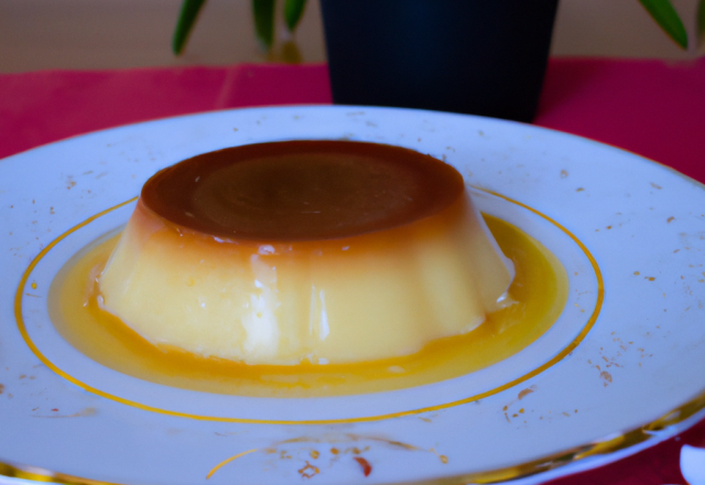 Flans à la vanille