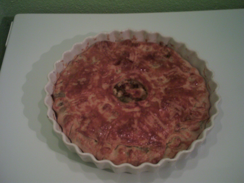 Tourte d'escargots au Comté et sa crème de sauge