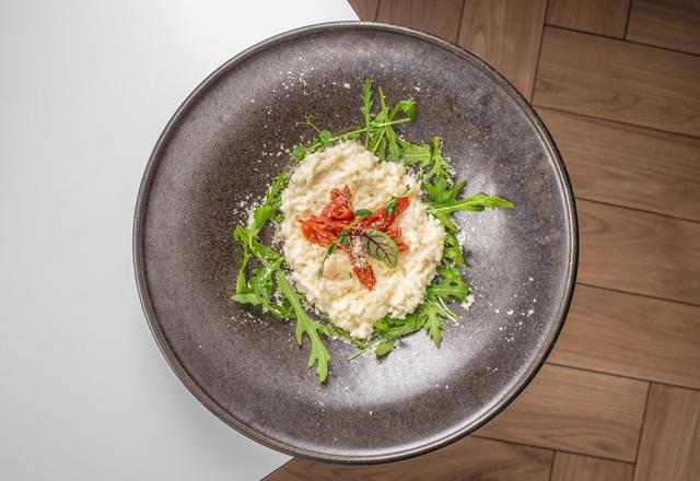 Risotto crémeux au parmesan