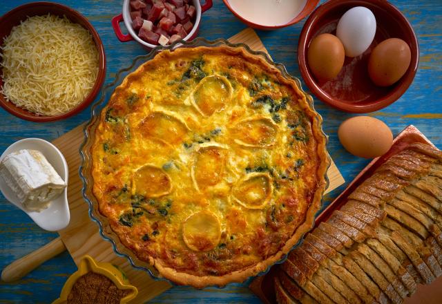 Simple, rapide à faire, équilibrée, cette diététicienne partage sa recette de quiche jambon brocoli chèvre