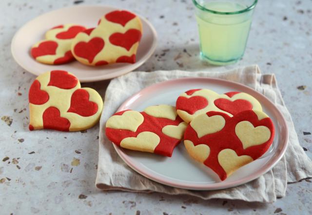 Sablés Saint-Valentin