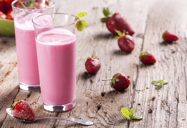 Smoothie à la fraise au Companion