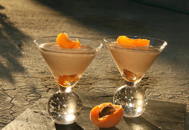 Mousse aux abricots