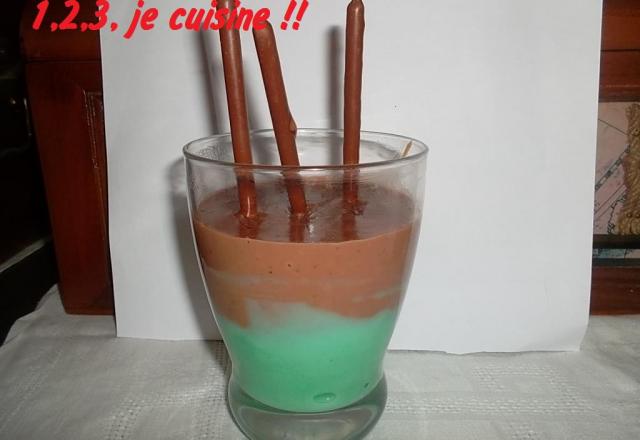 Verrine Menthe chocolat