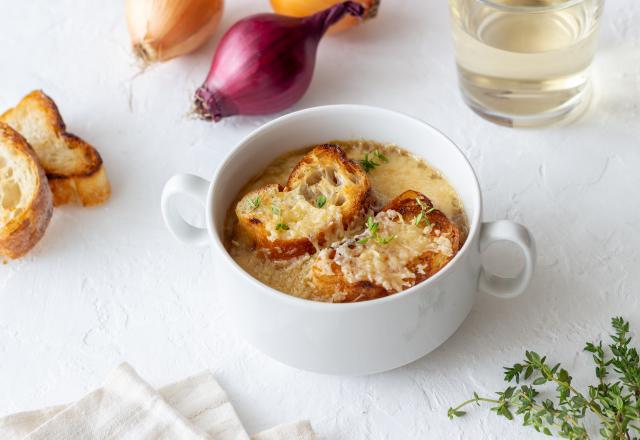 Soupe à l'oignon au Monsieur Cuisine