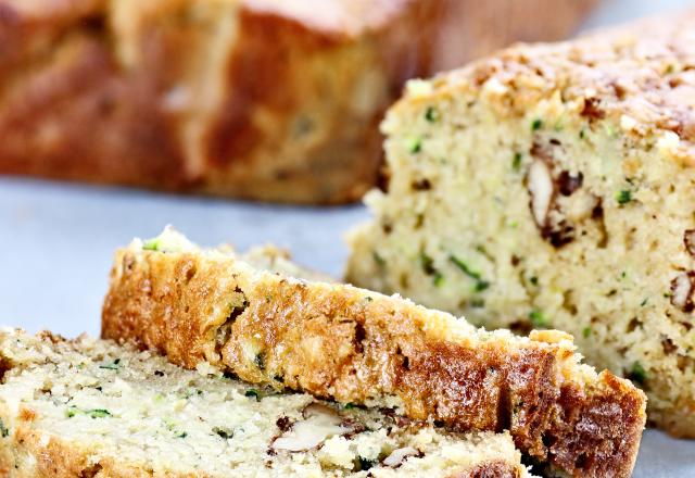 Cake vegan à la courgette