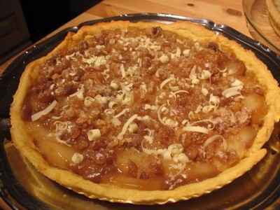 Tarte légère aux châtaignes