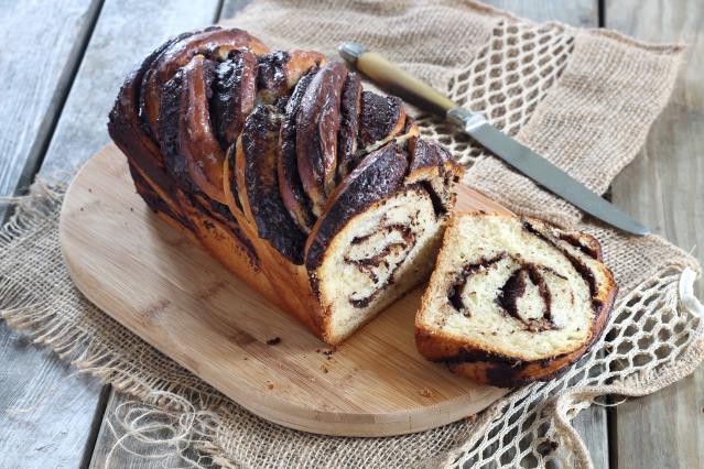 Krantz cake ou Babka (brioche torsadée au chocolat)