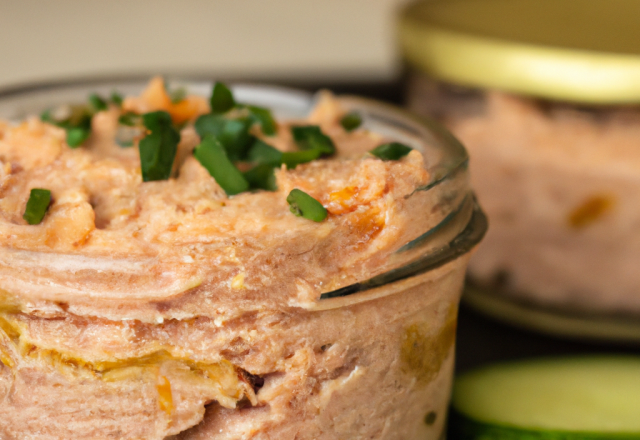 Rillettes aux deux saumons classiques