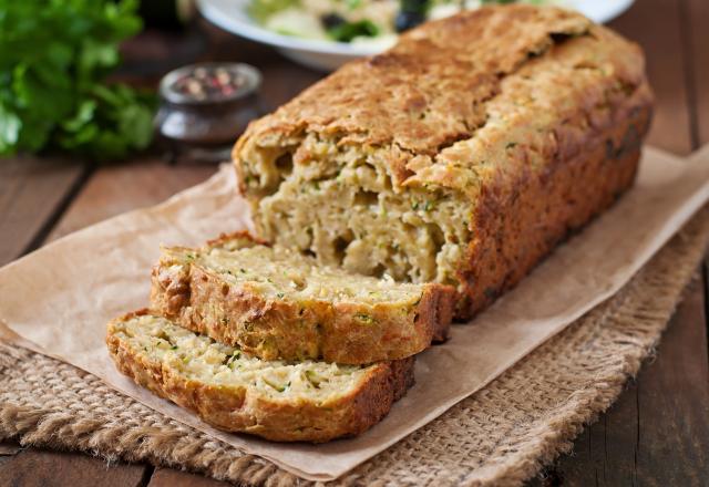 Cake à la courgette et à la vache qui rit