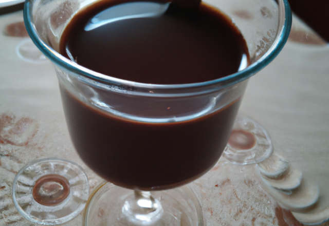 Liqueur de chocolat, boisson des dieux