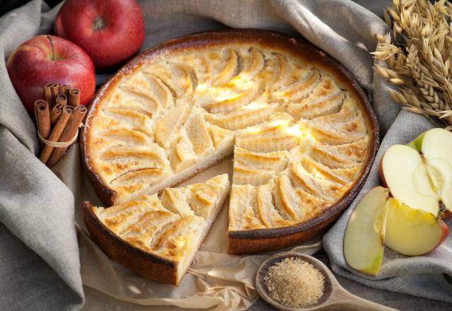 Tarte aux pommes normande