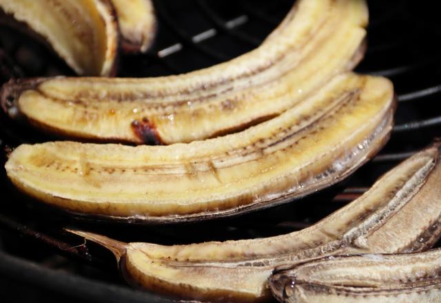 Banane au barbecue