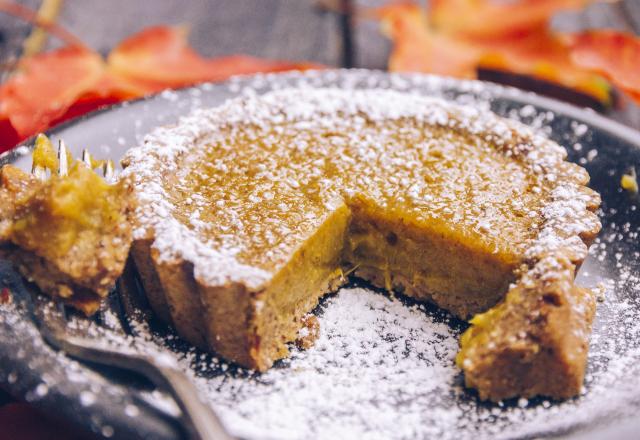 Tarte à la citrouille vegan