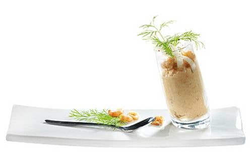 Mousse de crevettes grises