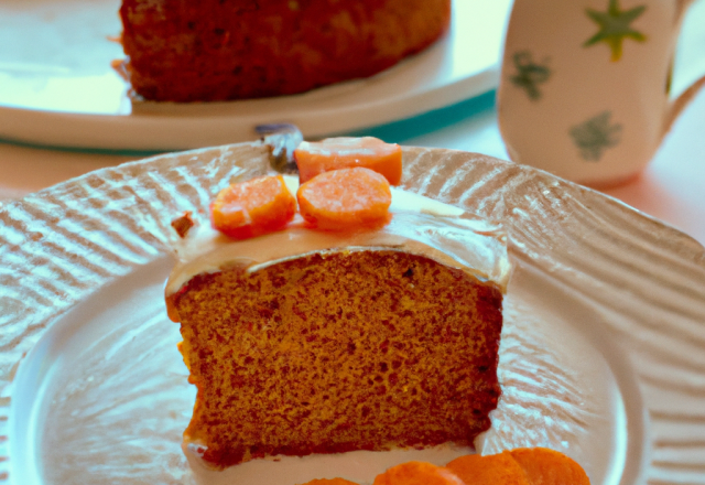 Cake de carottes au lard