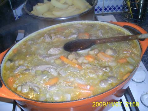 Fricassée de veau à l'ancienne