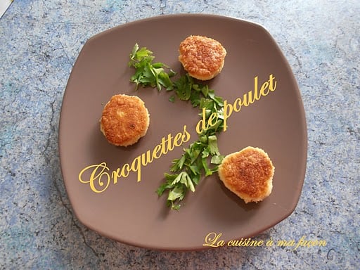 Croquettes de poulet au piment d'Espelette