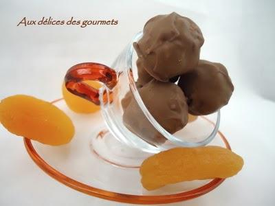 Bouchées aux abricots économiques